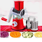 Multi-Functional Tabletop Drum Grater I Manual Vegetable Cutter Slicer & Grater | Chopper Kitchen Essential
