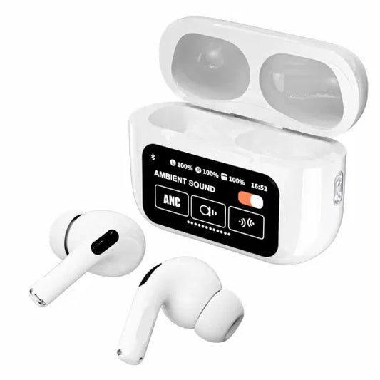 A9 Pro ANC AirPods with Screen | Bluetooth 5.4
