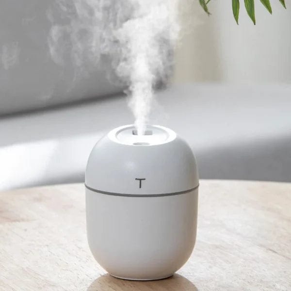 Humidifier With Warm LED Outline – USB Portable Air Humidifier